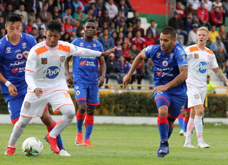 En su segunda salida en la Liga, el cuadro naranja, en condición de visitante, sumó su primer punto. FOTO colprensa