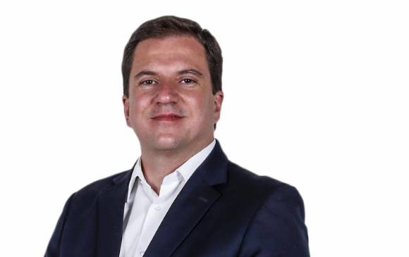 Vladimir Jaramillo, alcalde de Girardota, fue elegido en 2015 con 9.900 votos. Termina su gestión con un 60 % de aprobación. FOTO JAIME PÉREZ