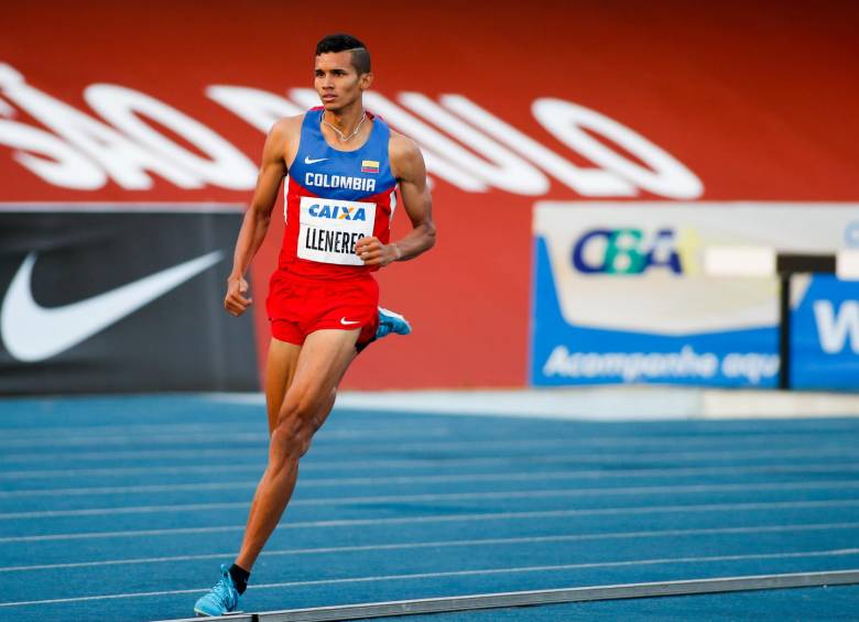 Rafith Rodríguez, el mejor atleta de 800 m de Colombia en los últimos diez años. FOTO GETTY