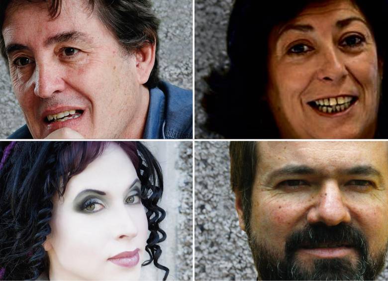 Comienza hoy el Hay Festival por primera vez en nuestra ciudad. Luis García Montero, Almudena Grandes (arriba), Sofi Oksanen y Juan Villoro (abajo), protagonistas en este encuentro de saberes. La programación inicia a las 10:00 a.m. FOTOS CORTESÍA
