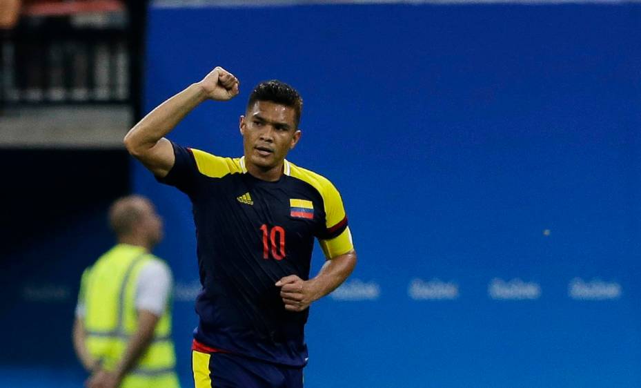 Teófilo Gutiérrez es el hombre de experiencia en el equipo colombiano. En el juego pasado aportó un gol. FOTO reuters
