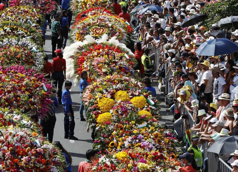 Desfile de Silleteros. Feria de las Flores 2014. FOTO JAIME PÉREZ