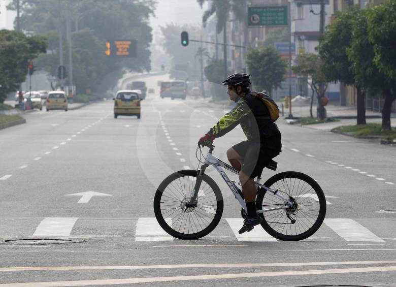 Todas las garantías están dadas para que la bicicleta sea el principal medio de transporte en el día sin carro y sin moto. El sistema EnCicla funcionará a su máxima capacidad. FOTO Donaldo Zuluaga