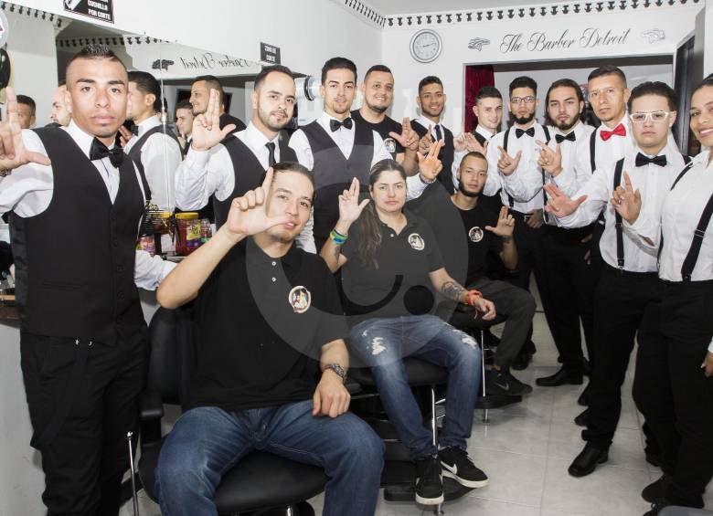 En Medellín ya están listos los barberos de la paz