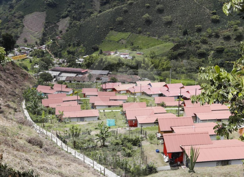 La Aldea, uno de los proyectos de vivienda para damnificados.