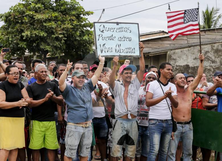 Los migrantes cubanos están varados en Turbo por el cierre de la frontera con Panamá. FOTO Juan Antonio Sánchez