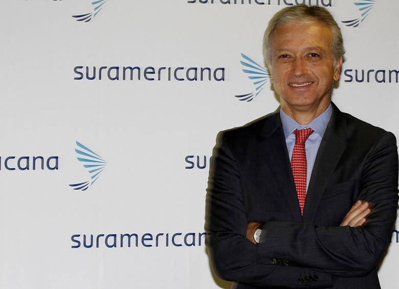 Gonzalo Pérez Rojas, presidente de Suramericana, filial del Grupo Sura. FOTO ARCHIVO