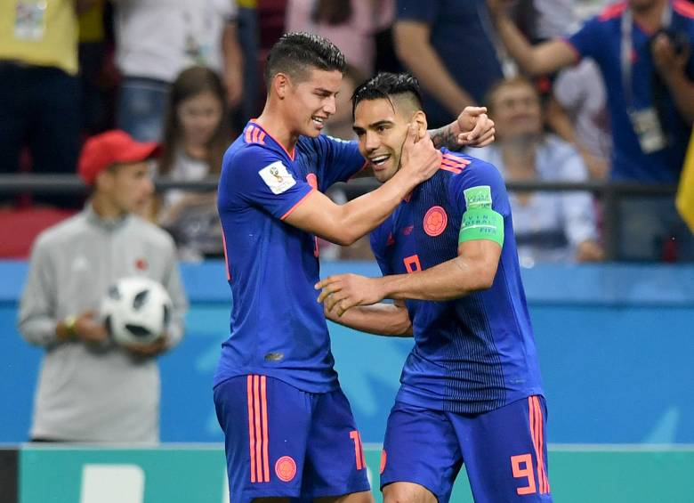 James Rodríguez y Falcao no logran continuidad en sus equipos, lo que afecta su cotización. FOTO ARCHIVO COLPRENSA