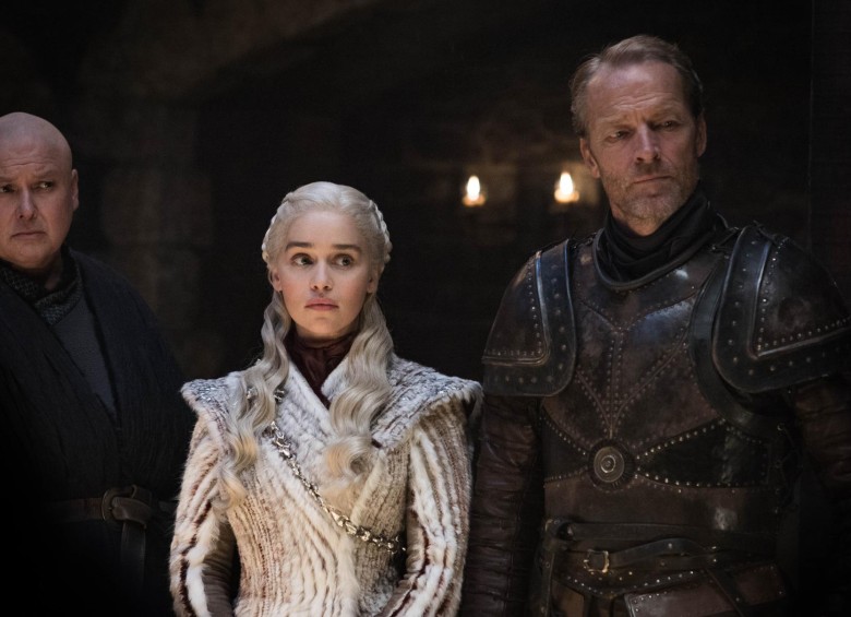 Varys, Daenerys y Jorah Mormont se verán así en el segundo capítulo de esta octava temporada. TODAS LAS FOTOS Cortesía HBO/Helen Sloan