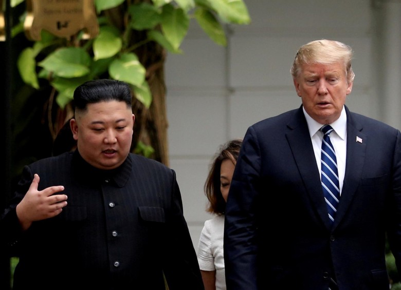 Kim Jong Un, Lider supremo de Corea del Norte y Donald Trump, presidente de Estados Unidos. FOTO: Reuters