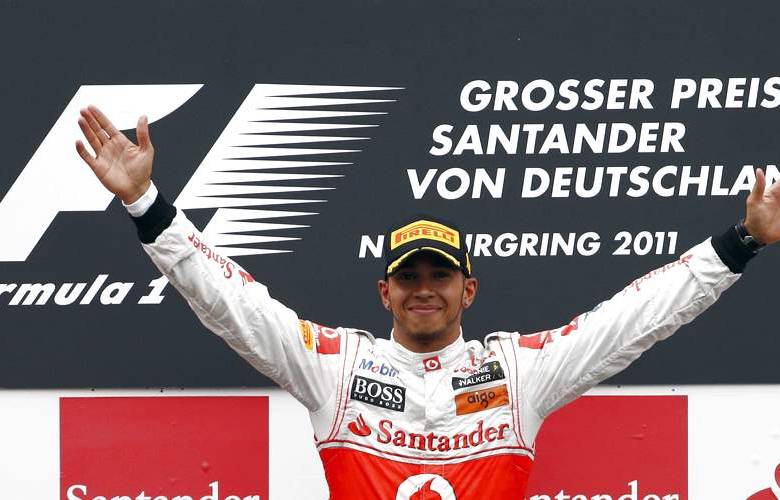 Reuters - El brit&#225;nico Lewis Hamilton gan&#243; un emotivo Gran Premio de Alemania de F&#243;rmula Uno.