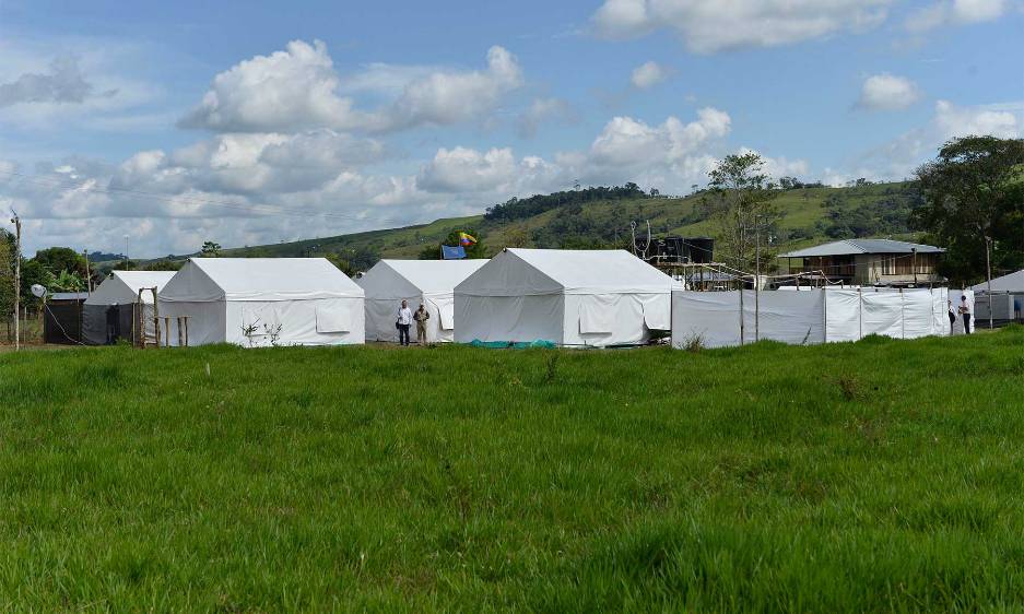 En varias zonas ya están listos los alojamientos para los miembros del mecanismo de monitoreo y verificación, faltan los de los guerrilleros de las Farc. En febrero deben llegar todos. FOTO Colprensa
