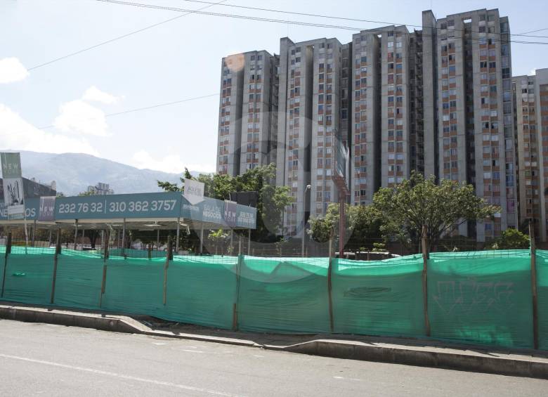 El proyecto New York, en pleno centro de Medellín, no tenía licencia para construir ni de ventas. FOTO: Edwin Bustamante 