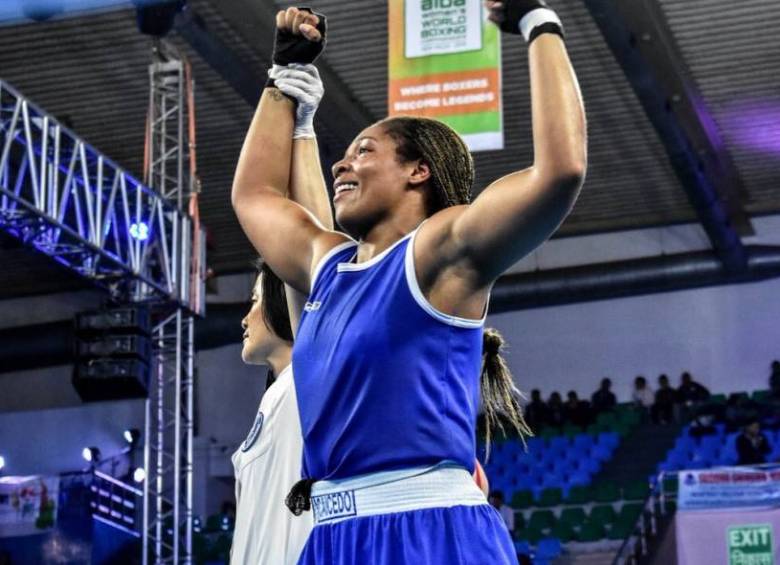Otro oro le dio Jessica Caicedo a Colombia. cortesía coc