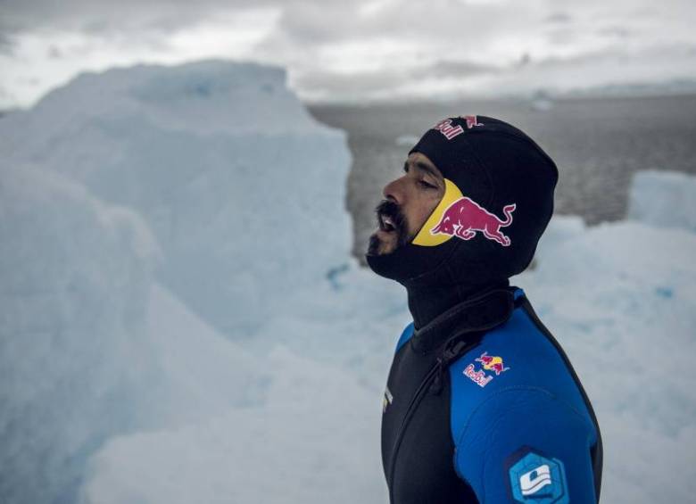 Duque es conocido por hacer cosas nuevas. El continente blanco era el último que le faltaba por explorar. FOTO CORTESÍA RED BULL