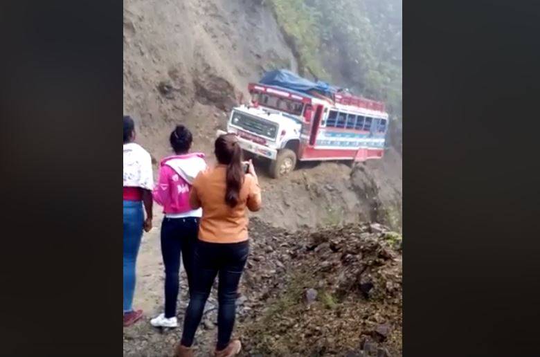 Pantallazo del video de Facebook. 