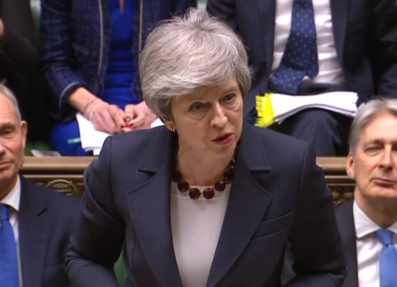 Theresa May, primera ministra de Reino Unido. Foto: AFP