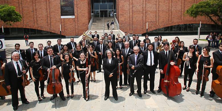 La Sinfónica Eafit y varios grupos corales, incluyendo el de la maestra Cecilia, se unirán para interpretar El Mesías como parte del festival Corearte. FOTO cortesía sinfónica eafit