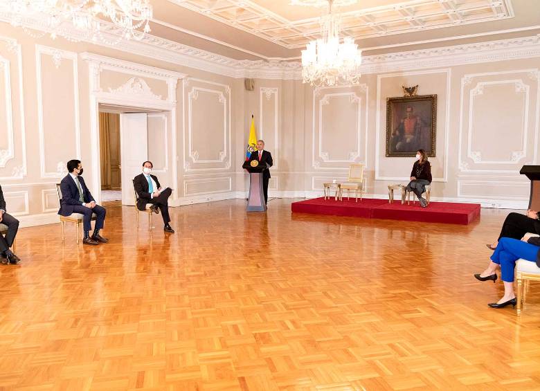 El plan de reactivación económica y social del Gobierno prevé inversiones por $100 billones y la generación de un millón de empleos directos e indirectos a 2022. Foto cortesía Presidencia