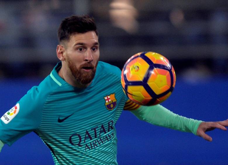 Lionel Messi, delantero argentino del Barcelona. FOTO REUTERS