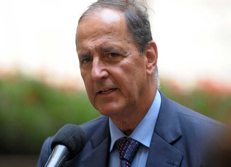 Juan Camilo Restrepo, Jefe del Equipo Negociador del Gobierno en los diálogos de paz con el Eln. FOTO PRESIDENCIA 