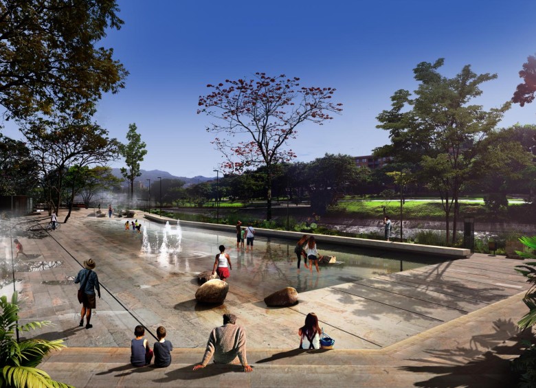 Plaza de agua de la etapa 1B, nueva controversia en Parques del Río