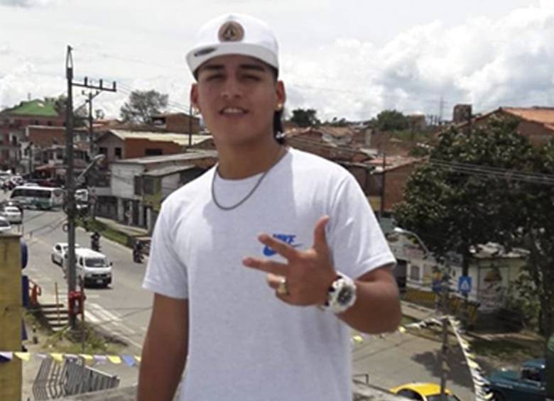 El joven Cristian David Reina. FOTO: CORTESÍA