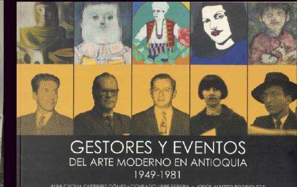 Carátula del libro, escrito por Alba Cecilia Gutiérrez, Conrado Uribe y Jorge Alberto Rodríguez. FOTO cortesía museo de antioquia