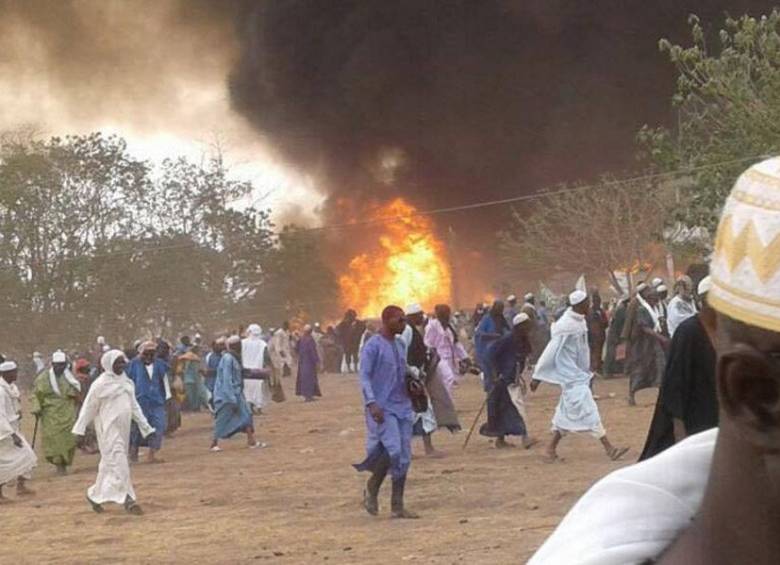 Por lo menos 22 personas murieron el miércoles en el sureste de Senegal en un incendio de origen desconocido durante un encuentro religioso musulmán.