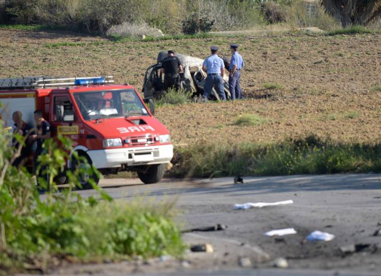 Periodista de los Panamá Papers muere al explotar su carro en Malta