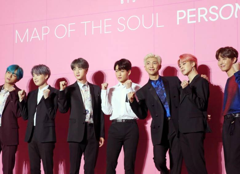 BTS ya había alcanzado el número uno en la lista Billboard 200 con Love Yourself: Tear y Love Yorself: Answer. Foto: EFE 