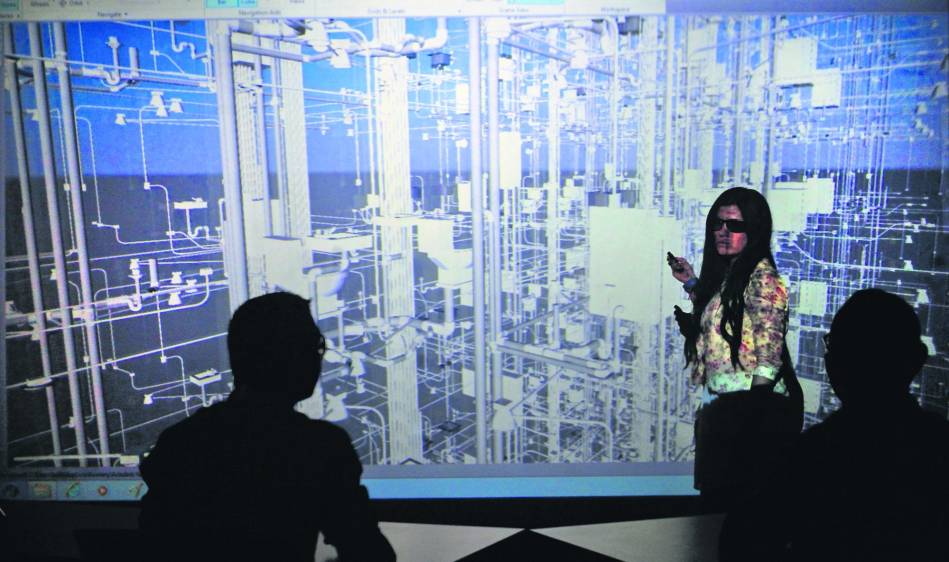El lugar presta servicios de modelado y de visualización en 3D para proyectos de construcción en su fase de diseño, planificación y ejecución, con el fin de evitar atrasos y sobrecostos. Foto: Cortesía