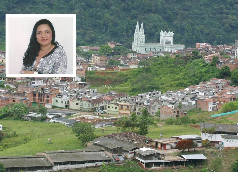 Panorámica del casco urbano de Andes, en el Suroeste antioqueño. FOTO ARCHIVO