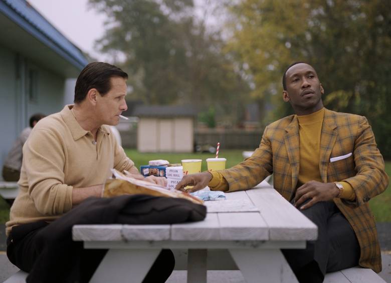 Viggo Mortensen y Mahershala Alí en Green Book. FOTO Cortesía