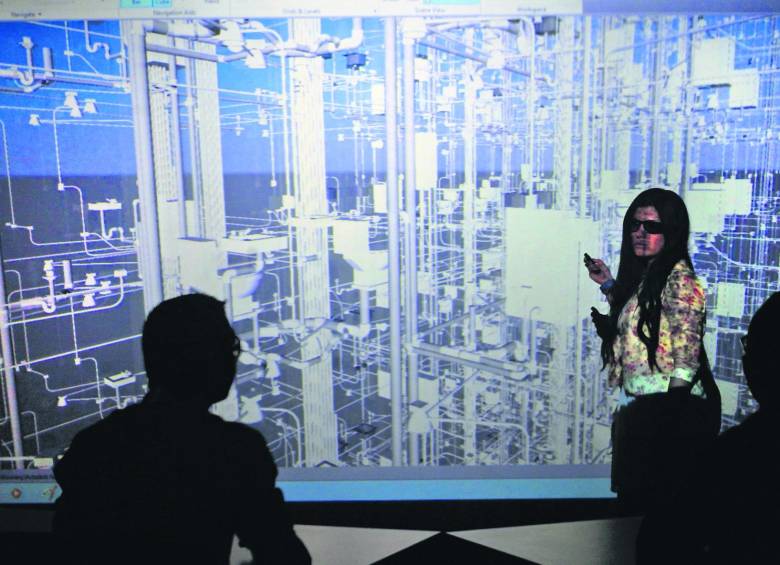 El lugar presta servicios de modelado y de visualización en 3D para proyectos de construcción en su fase de diseño, planificación y ejecución, con el fin de evitar atrasos y sobrecostos. Foto: Cortesía