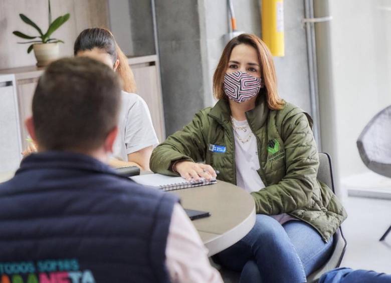 Lina Arbeláez, directora del Icbf, además indicó que la campaña para la prevención del uso de pólvora en el país se realizará el próximo lunes en Medellín, con el ánimo de evitar que los menores de edad resulten lesionados por estos elementos. FOTO Cortesía Icbf