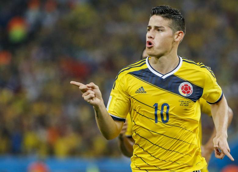 James Rodríguez es la mayor estrella del fútbol nacional en la actualidad. FOTO Colprensa