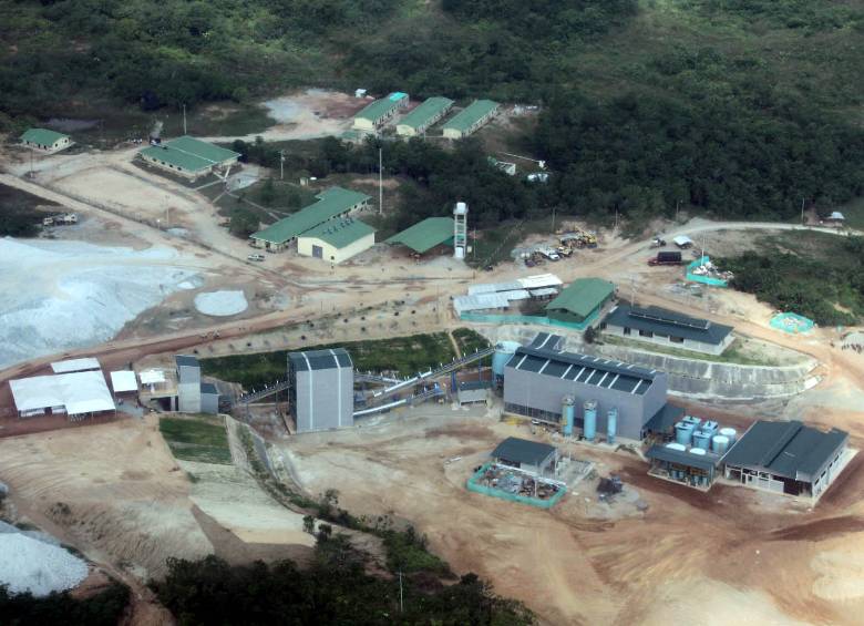 La mina La Ye fue operada durante 11 años por la empresa Mineros S.A., que la vendió a este 2020 a Para Resources Inc. FOTO ARCHIVO