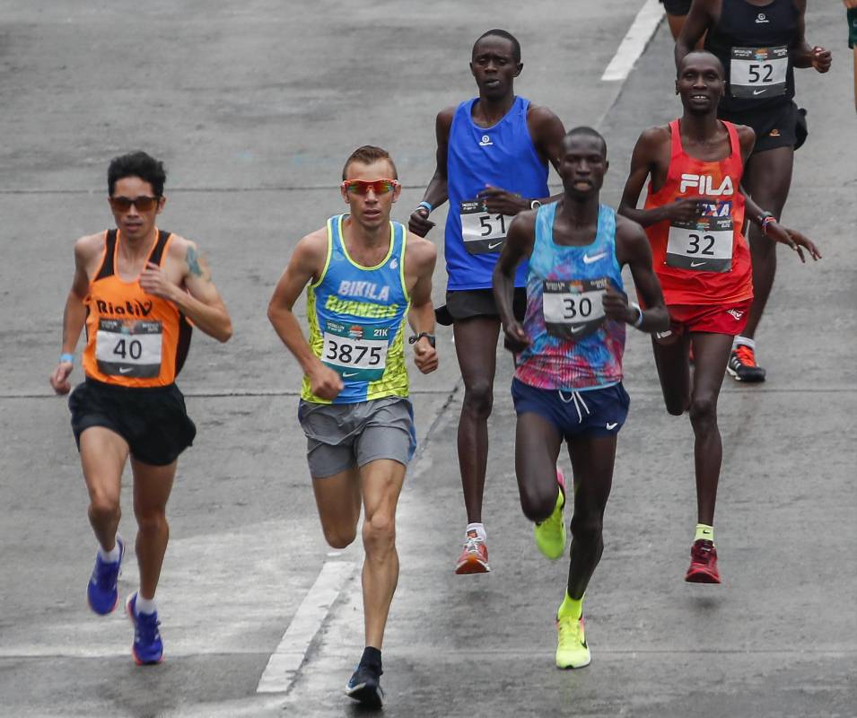 La Maratón se corrió en cuatro distancias: 42, 21,10 y 5 kilómetros. FOTO ROBINSON SÁENZ