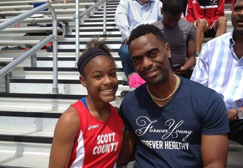 La hija del velocista estadounidense Tyson Gay, Trinity Gay, murió este domingo a los 15 años al ser alcanzada por una bala en un tiroteo en la localidad de Lexington. FOTO Facebook