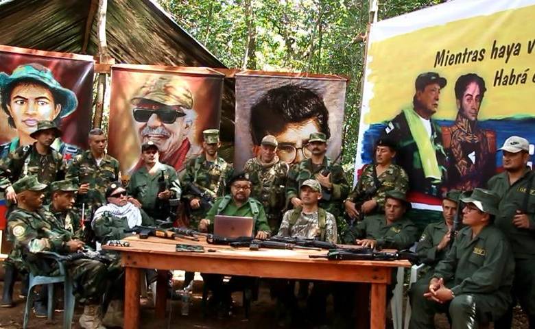El video en el que exguerrilleros anunciaron su rearme fue publicado el pasado 29 de agosto. FOTO Colprensa.