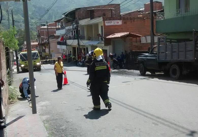 Los menores fueron auxiliados por la comunidad. FOTO cortesía