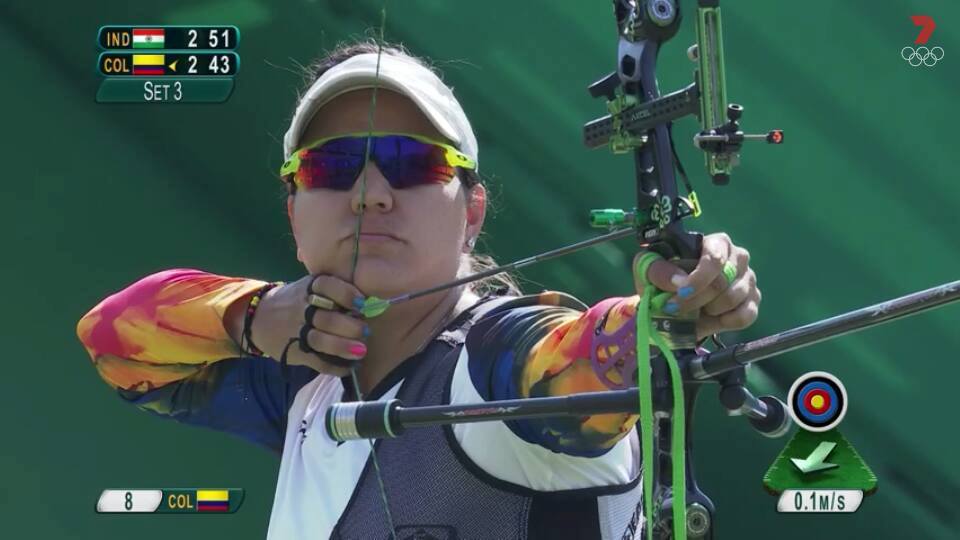 Ana María Rendón, arquera criolla. FOTO cortesía world archery