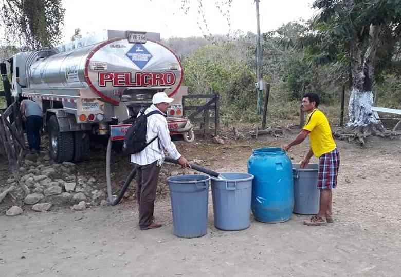 Unas 22.000 personas se encuentran sin acceso a agua potable desde enero de este año. Foto Alcaldía de Arboletes
