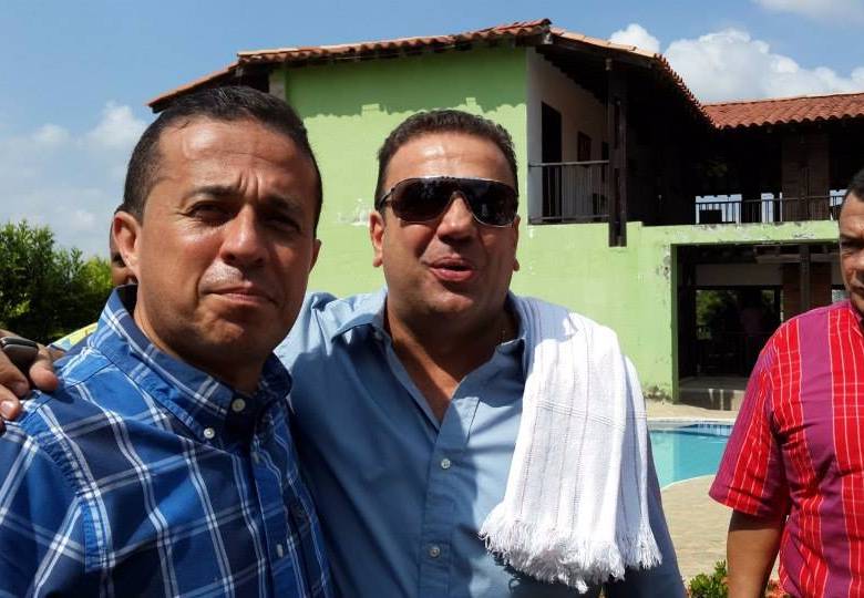 Alex Flórez y Musa Besaile en Caucasia.