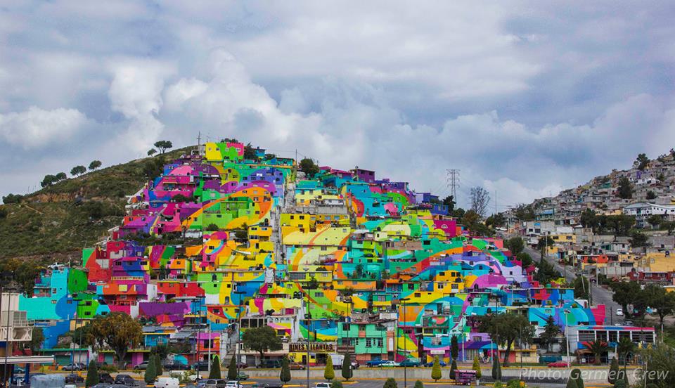 Germen Crew es un colectivo juvenil de México que a través del grafiti y el denominado nuevo muralismo, interviene espacios públicos de su país para resignificarlos, recuperar el tejido social y fortalecer la identidad cultural mexicana. FOTO CORTESÍA
