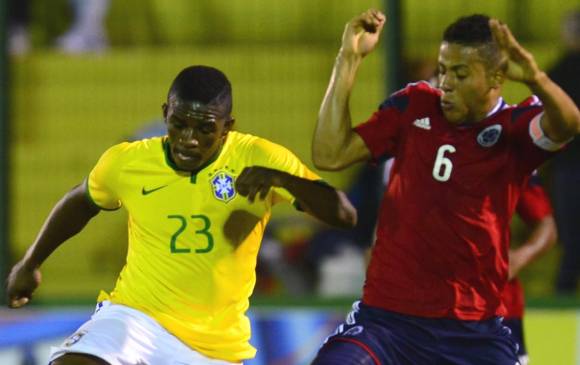 El volante de la selección Colombia jugó hasta ahora con el Envigado FC. FOTO AFP