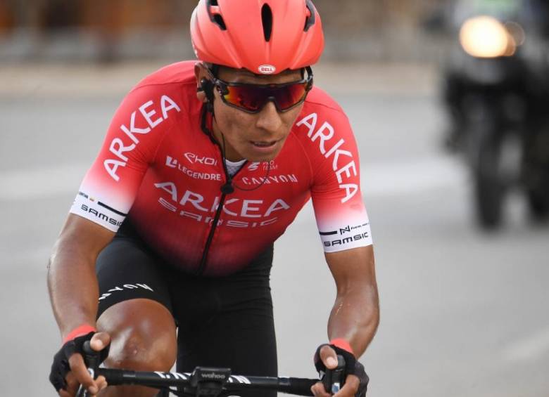 Nairo está de vuelta en las carreteras. FOTO ARKEA SAMSIC