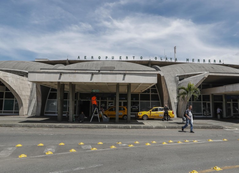 El aeropuerto Olaya Herrera se encuentra cerrado por condiciones climáticas. Foto: Robinson Sáenz Vargas