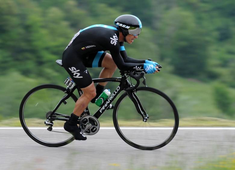 Sergio Luis Henao se sigue mostrando como una de las cartas más fuertes del ciclismo colombiano en Europa. FOTO cortesía sky.